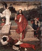 Dieric Bouts Resurrection Spain oil painting artist